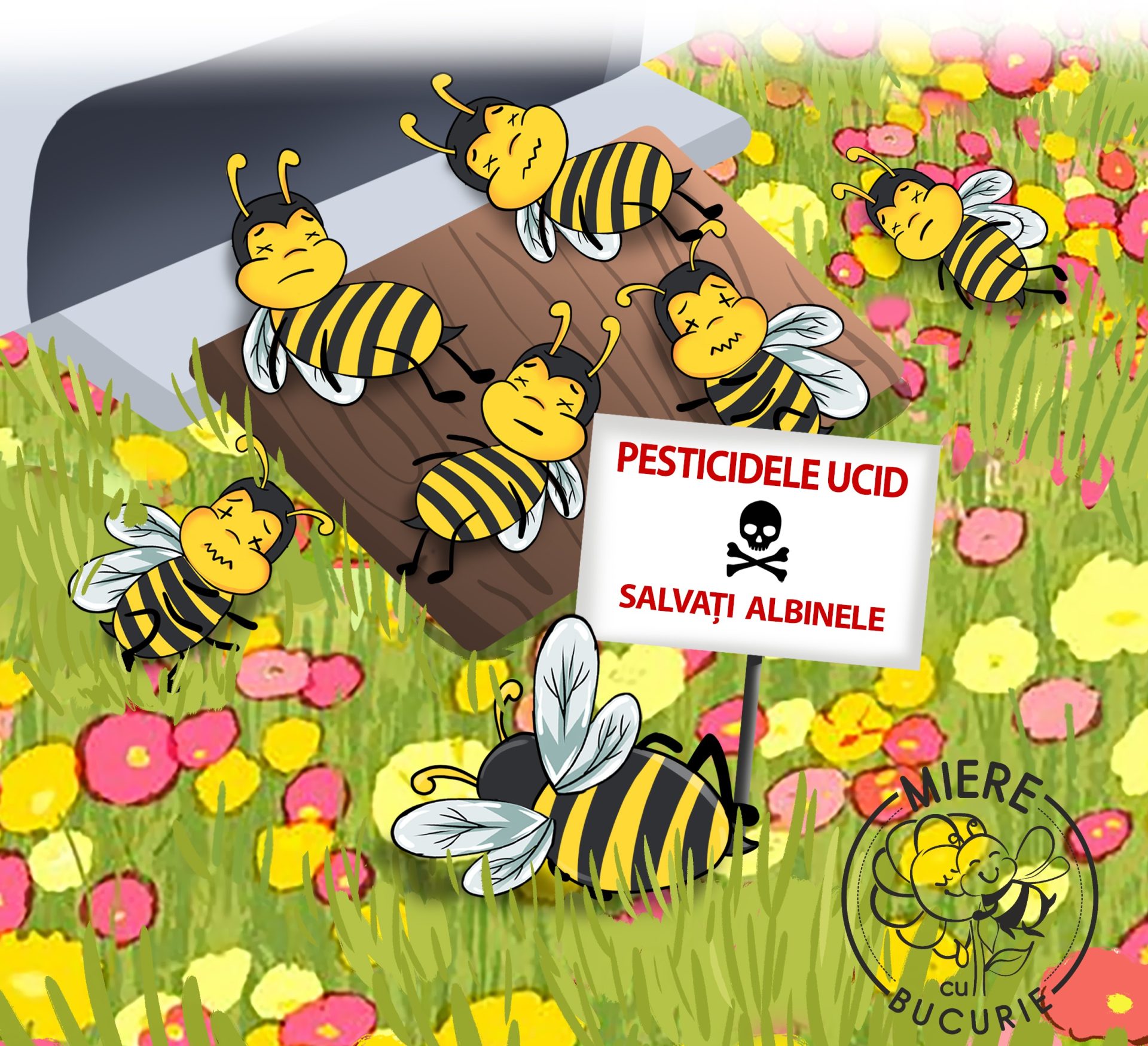 Read more about the article Să protejăm albinele!